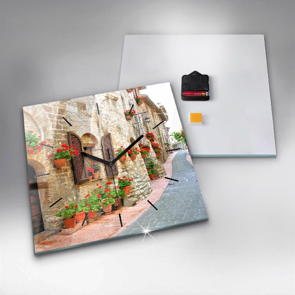 Szögletes fali üvegóra Festői utca