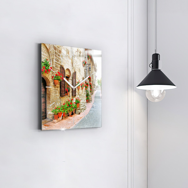 Szögletes fali üvegóra Festői utca