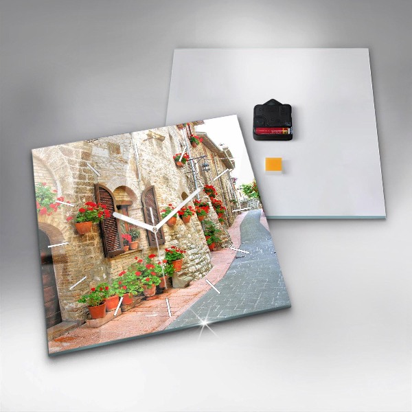 Szögletes fali üvegóra Festői utca