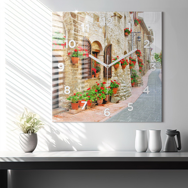 Szögletes fali üvegóra Festői utca