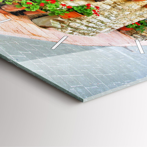 Szögletes fali üvegóra Festői utca