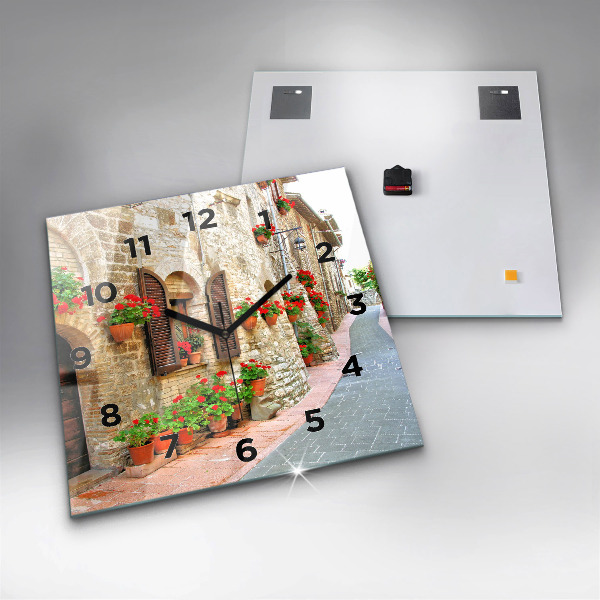 Szögletes fali üvegóra Festői utca