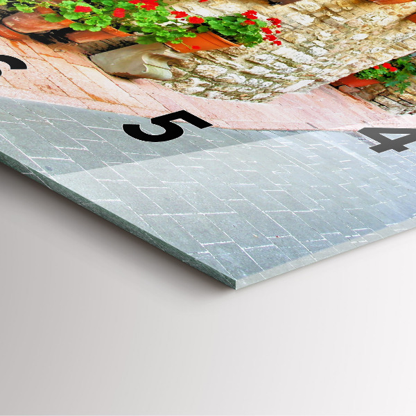 Szögletes fali üvegóra Festői utca