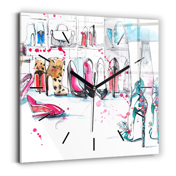 Szögletes fali üvegóra A nőiesség eleme