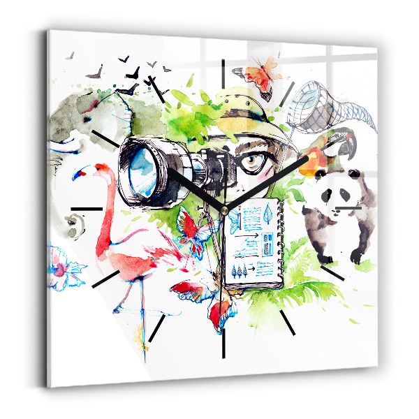 Szögletes fali üvegóra Zoológus