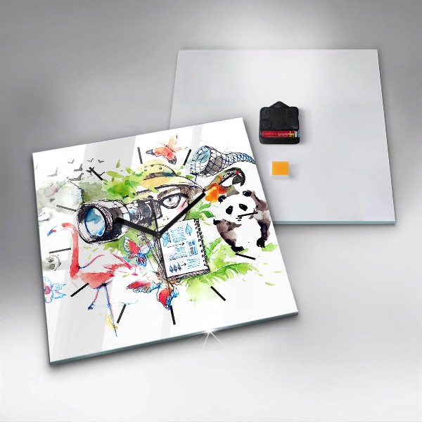 Szögletes fali üvegóra Zoológus