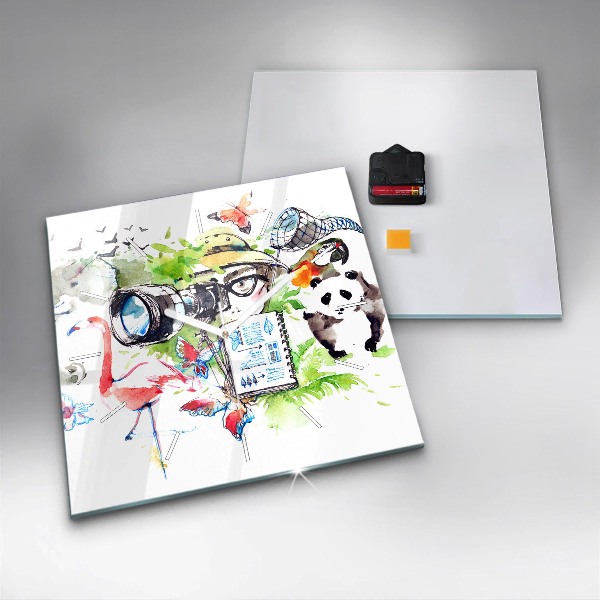 Szögletes fali üvegóra Zoológus