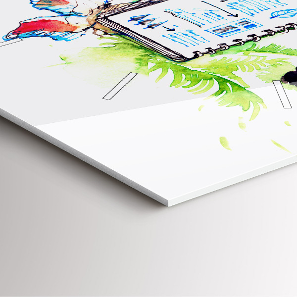 Szögletes fali üvegóra Zoológus