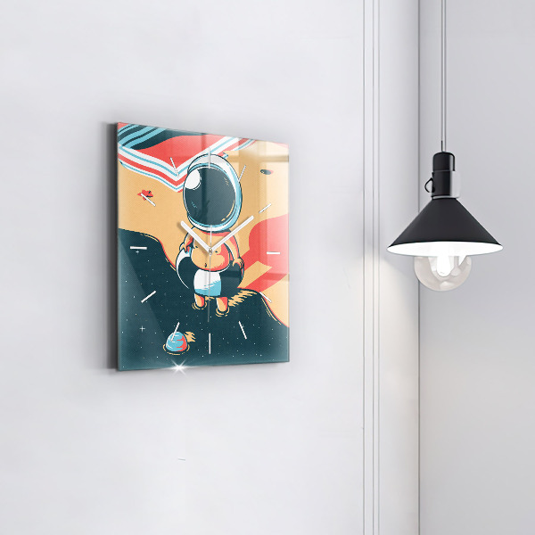 Szögletes fali üvegóra A gyerekek képzelete