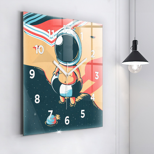 Szögletes fali üvegóra A gyerekek képzelete