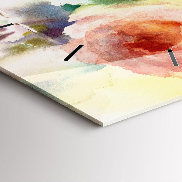 Szögletes fali üvegóra A természet vizualizálása