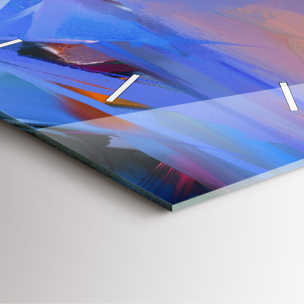 Szögletes fali üvegóra Tengeri tájkép