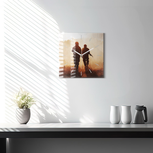 Szögletes fali üvegóra Egyesült Államok tengerészgyalogosai