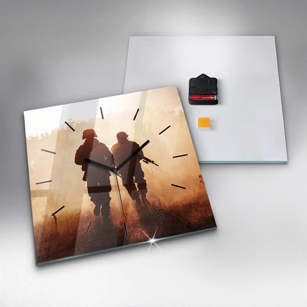 Szögletes fali üvegóra Egyesült Államok tengerészgyalogosai