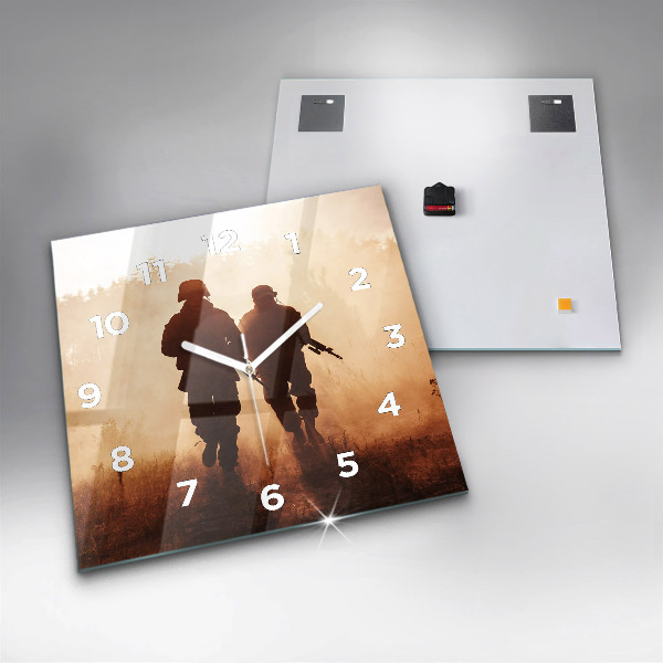 Szögletes fali üvegóra Egyesült Államok tengerészgyalogosai