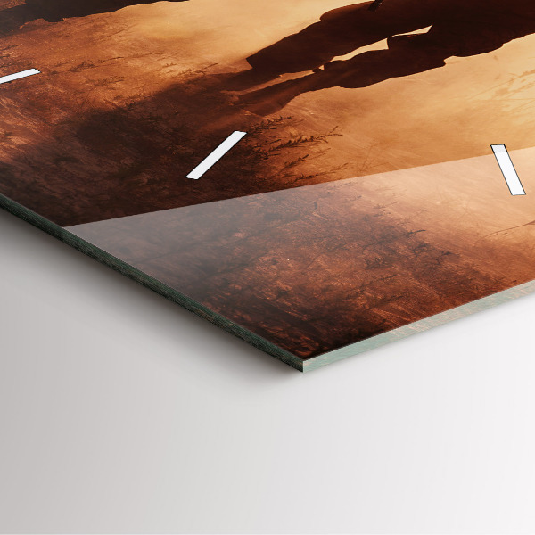 Szögletes fali üvegóra Egyesült Államok tengerészgyalogosai