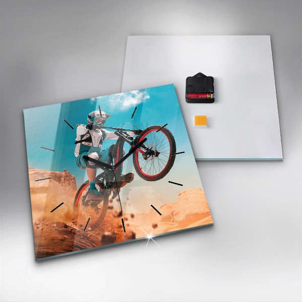 Szögletes fali üvegóra Kaszkadőr és az adrenalin