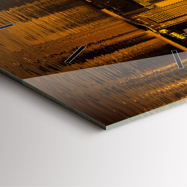 Szögletes fali üvegóra Zhujiang folyó Kína