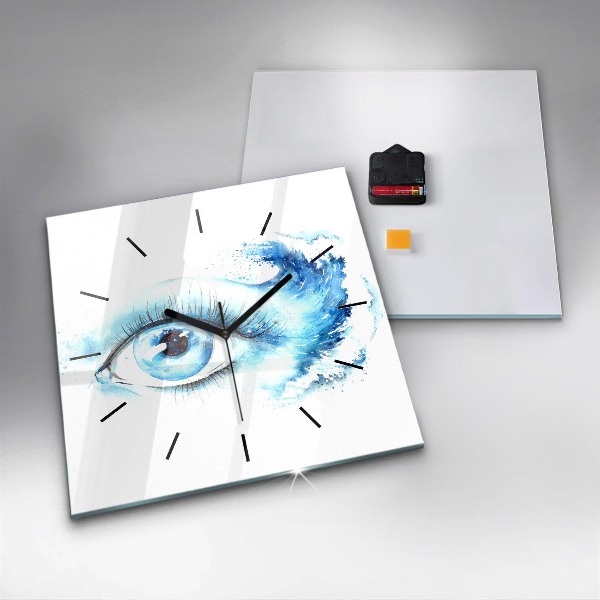 Szögletes fali üvegóra Sea Eye