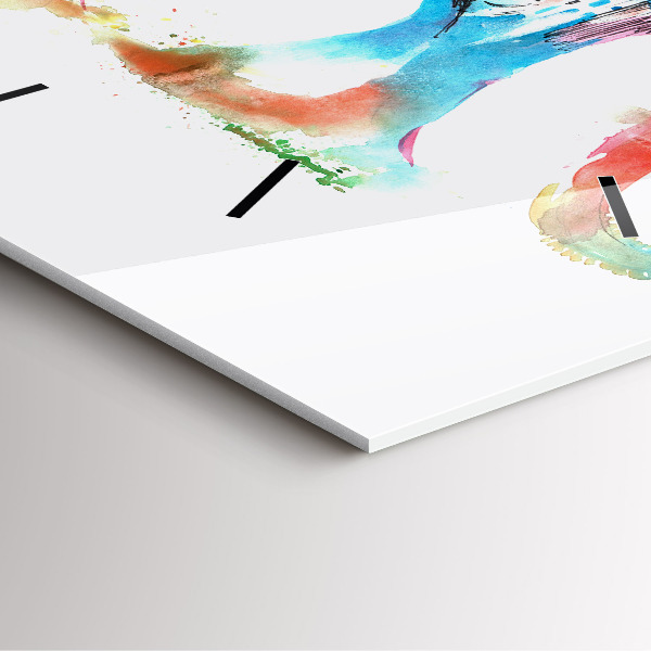 Szögletes fali üvegóra Indiai kultúra