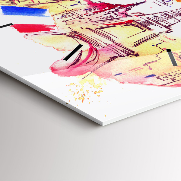 Szögletes fali üvegóra Vonzó országok a világon