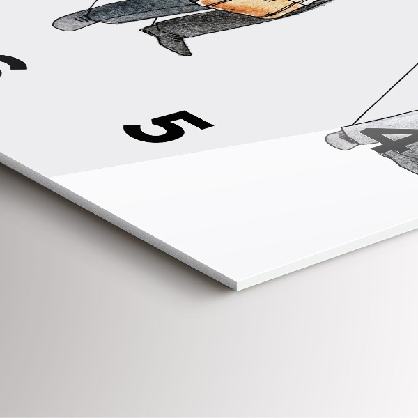 Szögletes fali üvegóra Bábemberek