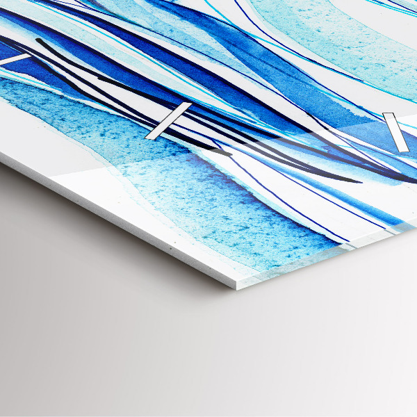 Szögletes fali üvegóra Szörfdeszka