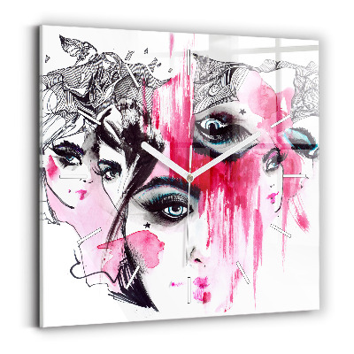 Szögletes fali üvegóra Az absztrakció sok arca