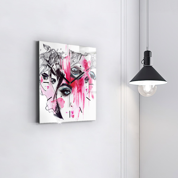 Szögletes fali üvegóra Az absztrakció sok arca