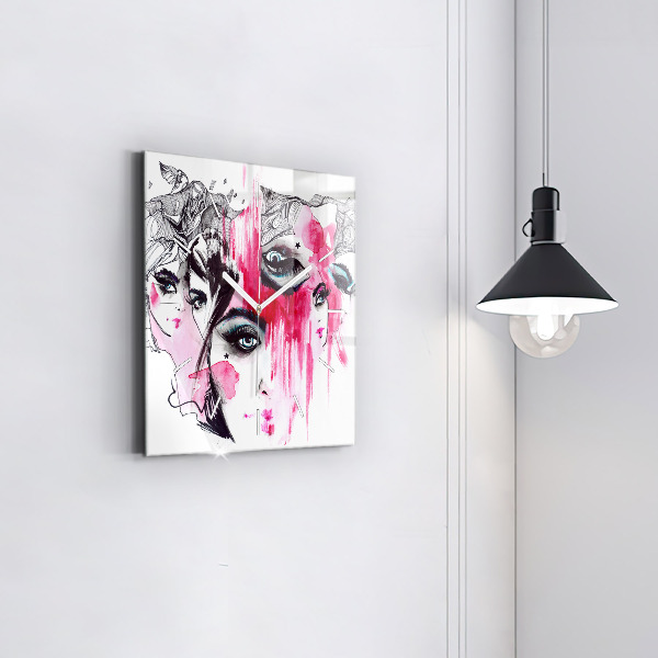 Szögletes fali üvegóra Az absztrakció sok arca