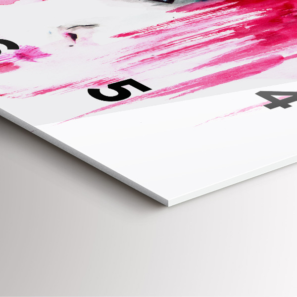 Szögletes fali üvegóra Az absztrakció sok arca