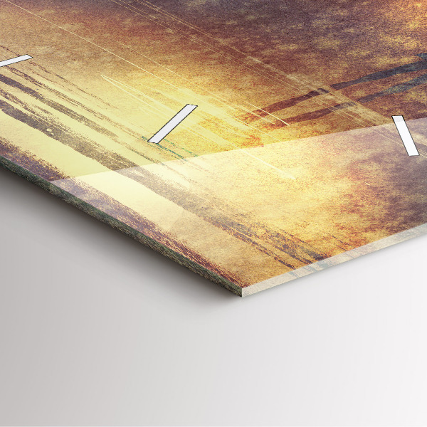 Szögletes fali üvegóra nő esernyő