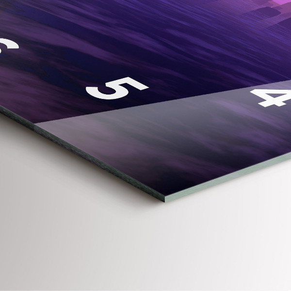 Szögletes fali üvegóra Naplemente Stonehenge-ben