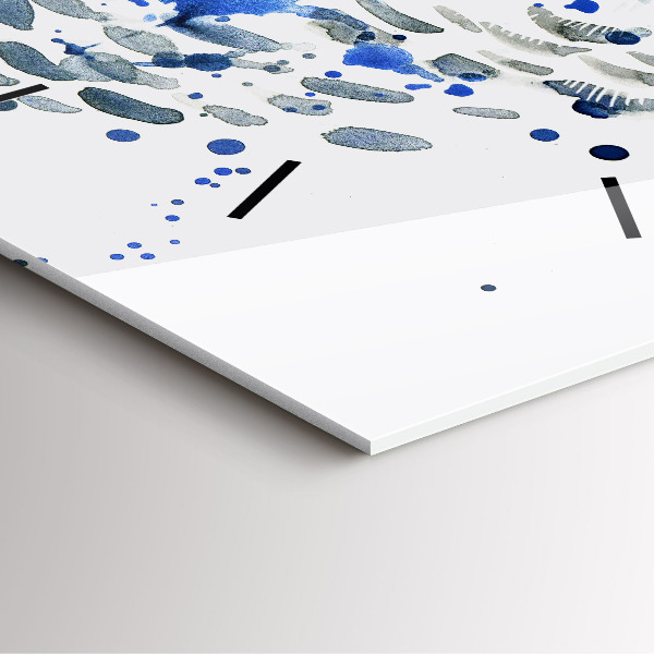 Szögletes fali üvegóra Bagoly pillantást