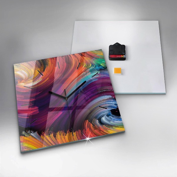 Szögletes fali üvegóra Absztrakciós terem