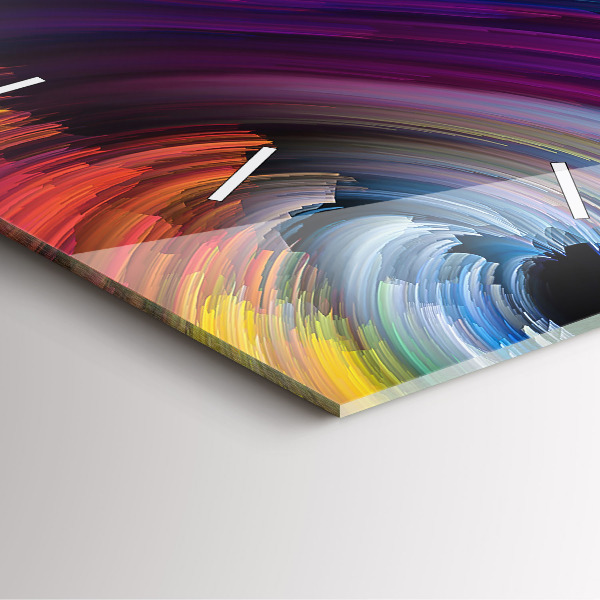 Szögletes fali üvegóra Absztrakciós terem