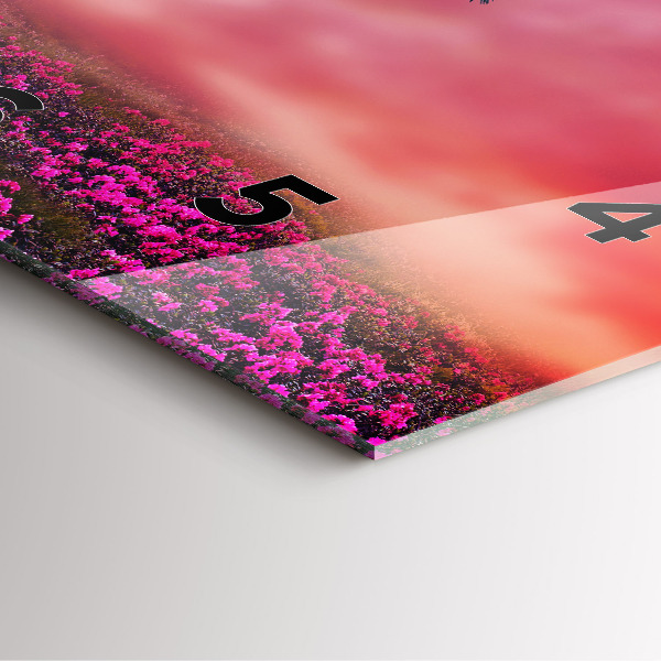 Szögletes fali üvegóra Madárház