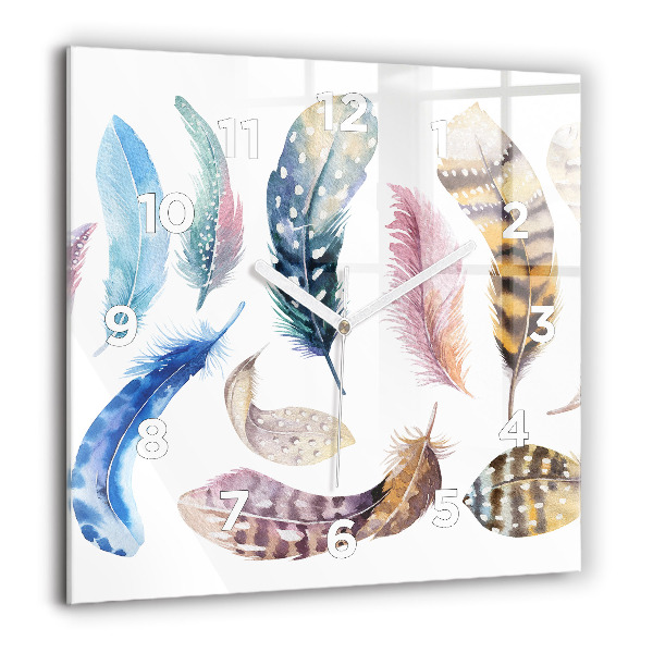 Szögletes fali üvegóra Retro művészeti illusztráció