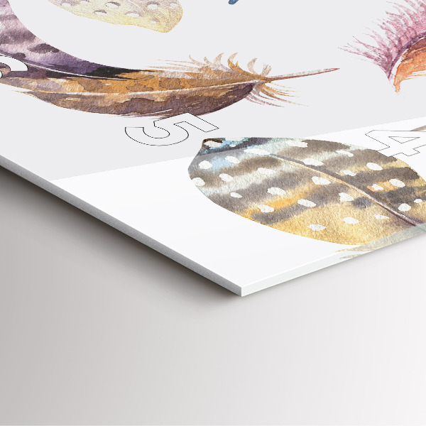 Szögletes fali üvegóra Retro művészeti illusztráció