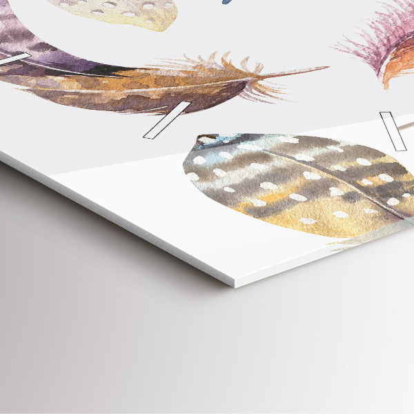 Szögletes fali üvegóra Retro művészeti illusztráció