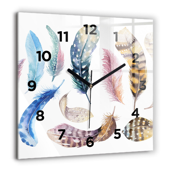 Szögletes fali üvegóra Retro művészeti illusztráció