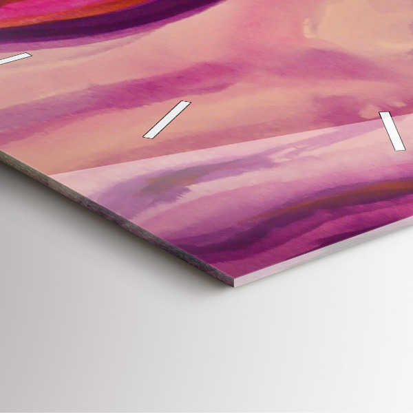 Szögletes fali üvegóra Nők festészete