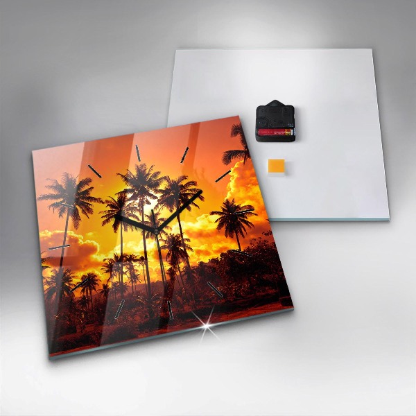 Szögletes fali üvegóra Thaiföld Klong Prao Beach