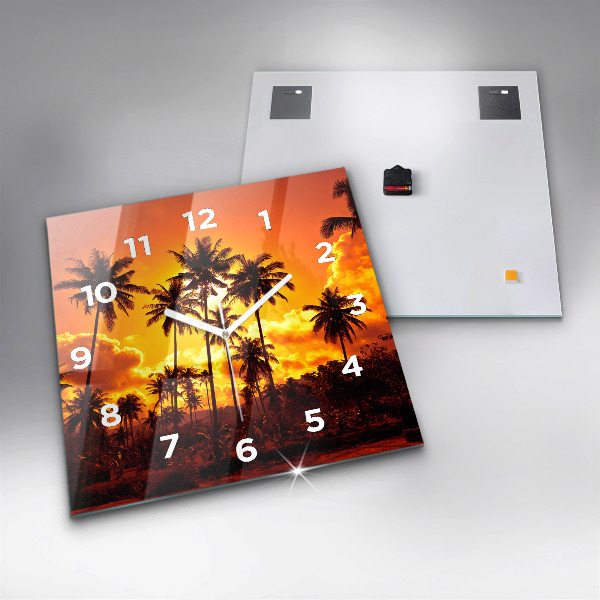 Szögletes fali üvegóra Thaiföld Klong Prao Beach