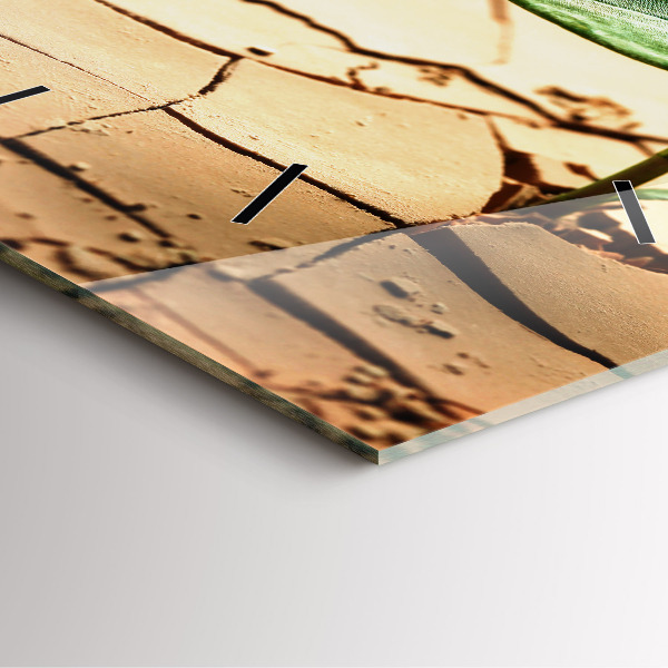 Szögletes fali üvegóra Száraz talajba ültessük