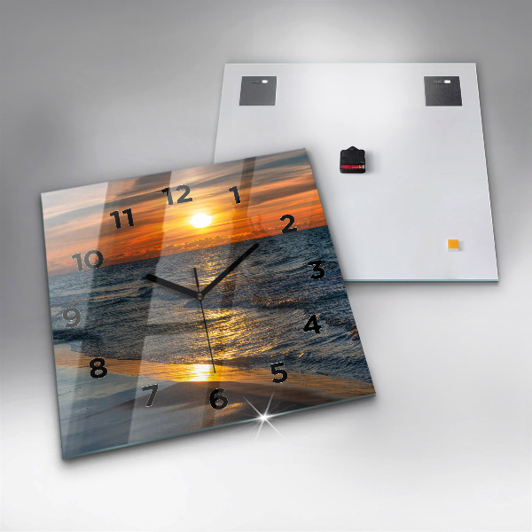 Szögletes fali üvegóra Władysławowo Balti-tenger