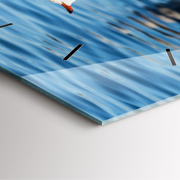 Szögletes fali üvegóra Sirályok Gdyniában