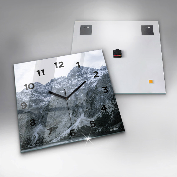 Szögletes fali üvegóra Morskie Oko a Tátrában