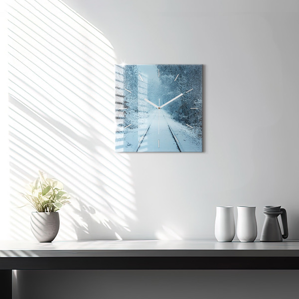 Szögletes fali üvegóra Szarvas a pályákon