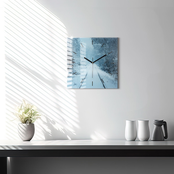 Szögletes fali üvegóra Szarvas a pályákon